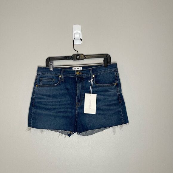 Frame Le Brigette Short Raw Edge Shorts NWT - Picture 3 of 3